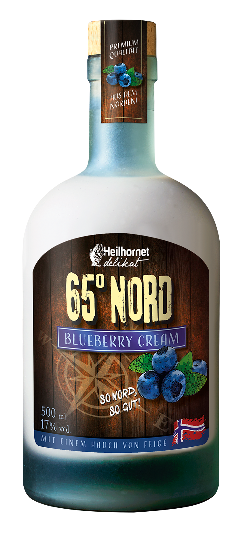 65° Nord Blueberry Cream – Fruchtiger Blaubeerlikör