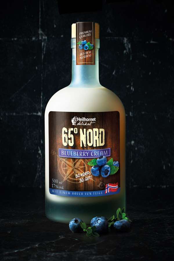 65° Nord Blueberry Cream – Fruchtiger Blaubeerlikör